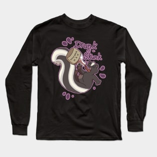 Drunk as a Skunk Long Sleeve T-Shirt